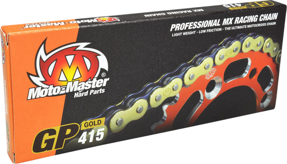Moto-Master Mx Chain Gp-415G, 134 Links, Gold 641502