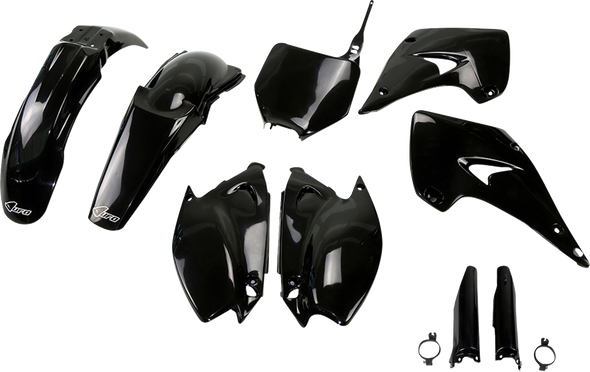 Ufo Body Kit Kx125/250 03-04 Black Kakit201F@001