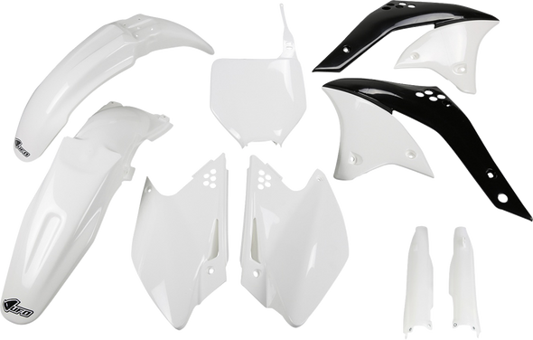 Ufo Body Kit Kx250F 07 White Kakit208F@047