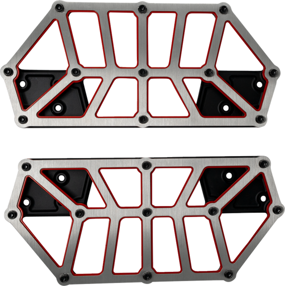 Kodlin Usa Floorboards Driver Nxl Black W/ Red Accent K73253-Rl