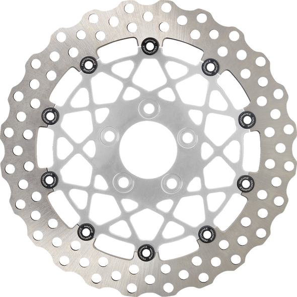 Performance Machine (Pm) Rotor Front Race Series Speedstar 320Mmx.2 Ff Chrome No O/S 0133-2608S-Ch