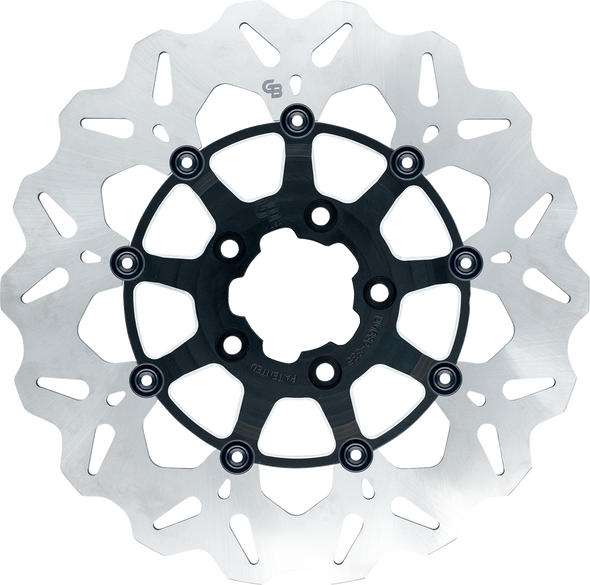 Gbrakes Brake Rotor Rear Floating Wave Cc Gbdu015
