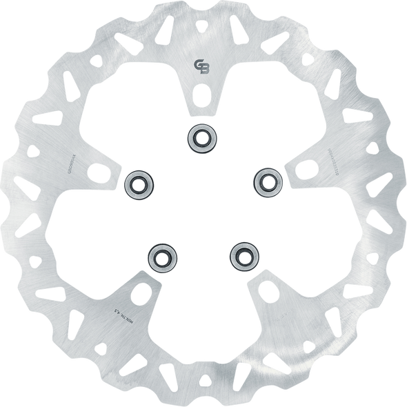 Gbrakes Brake Rotor Front 12.5" Wave Solid Mount Gbd9004X