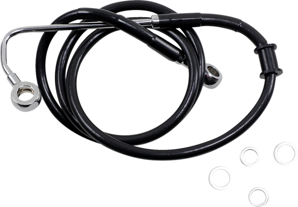 Drag Specialties Brk Line 15-17Sftl Blk +8