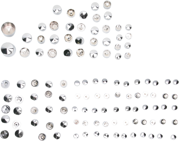 Drag Specialties Covers Bolt 09-16 Fl Chr