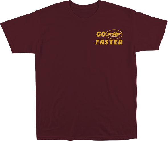 Fmf Tee Faster Maroon Lg Fa25118902Mrnlg