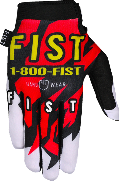 Fist Handwear Glove Strapped 90'S Red Sm F-Gs-01027-S