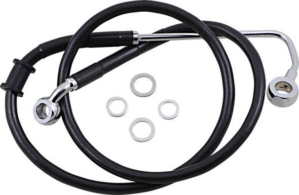 Drag Specialties Brk Line 15-17Sftl Blk +6 1741-5785