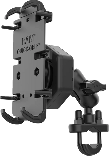 Ram Mounts Kit Quick Grip With Vibe Safe And U Bolt Base Short Ram-B-149Z-A-Pd4-462