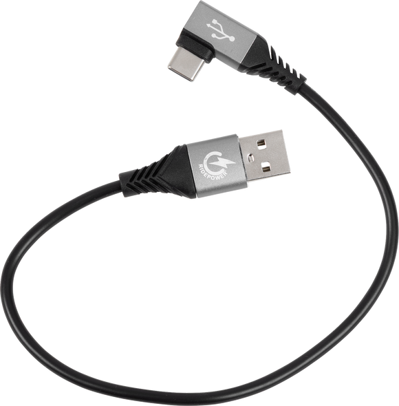 Ridepower Usb To 90 Deg Usbc 12" 90Degusbusbc12