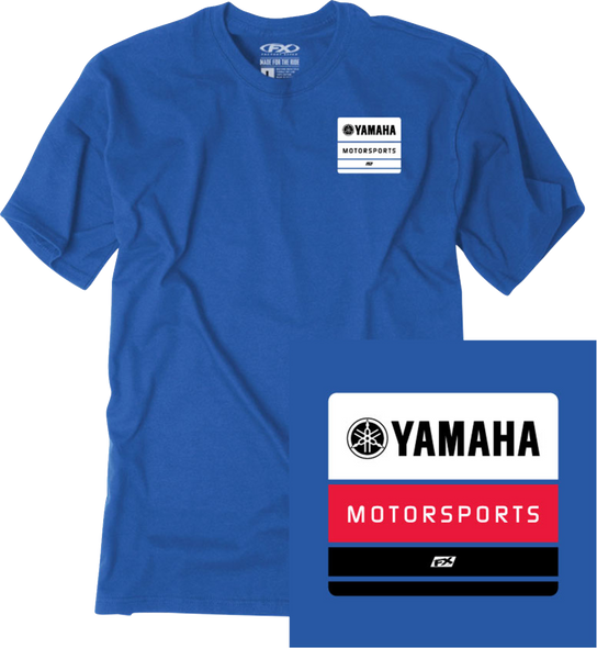 Factory Effex Tee Yamaha Phase Royal Md 29-87212