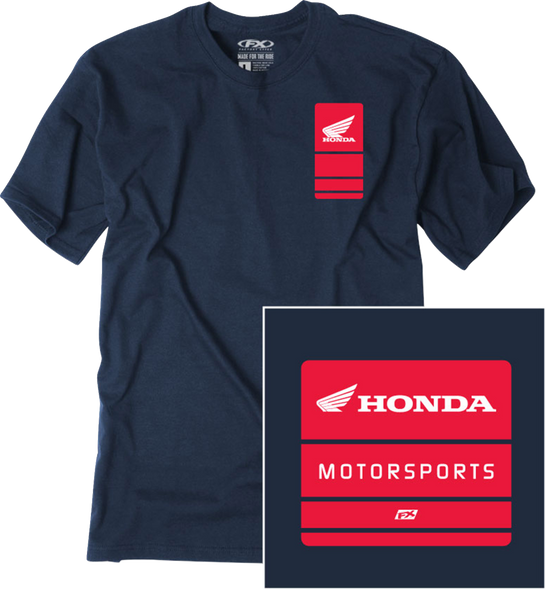 Factory Effex Tee Honda Phase Navy Xl 29-87326