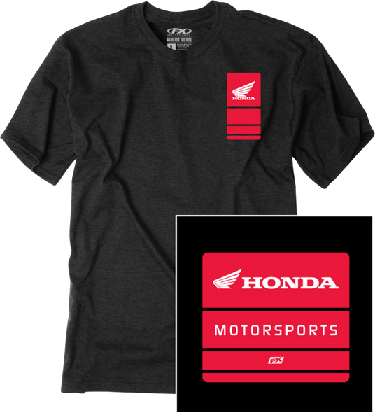 Factory Effex Tee Honda Phase Black Md 29-87332