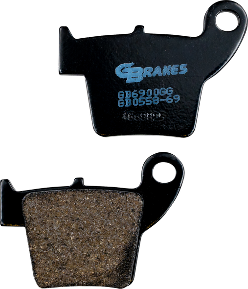Gbrakes Brake Pads Semi-Metallic Gb0558-69 Gb0558-69