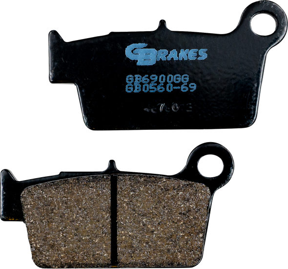 Gbrakes Brake Pads Semi-Metallic Gb0560-69 Gb0560-69