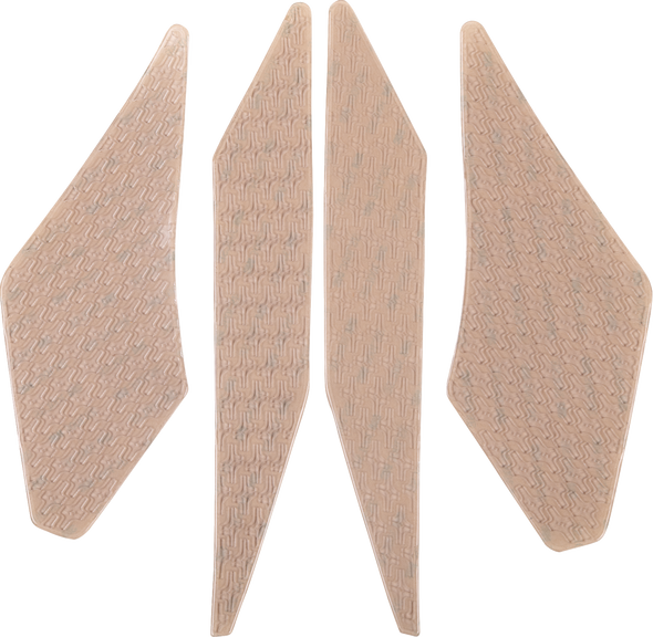 Stompgrip Tank Grips-Clear Icon 55-14-0137C