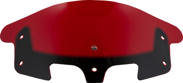 Klock Werks Windshield Flare 10" Kolor Red Kww-04-0636