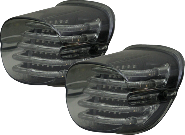 Custom Dynamics Taillight Probeam Led Triglide Squareback Smoke Trike-Kit-2S