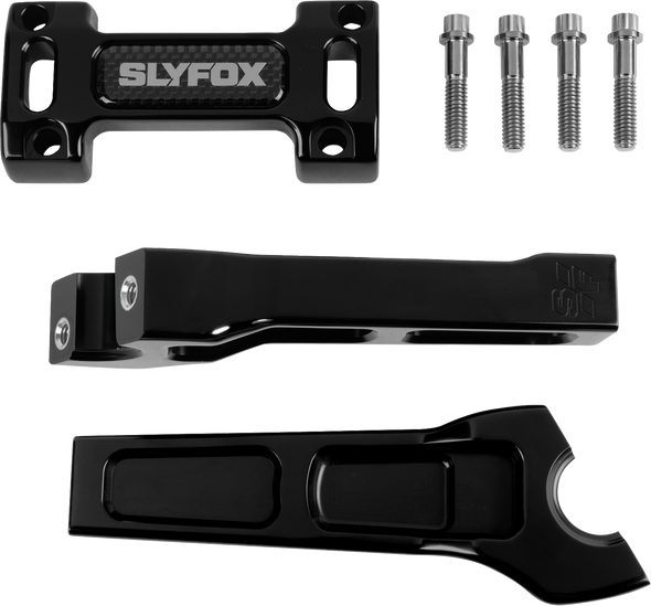 Slyfox Riser 6" Straightblack 1" Clamp Sf-1001-06-B