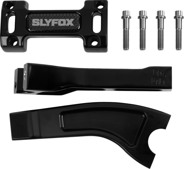 Slyfox Riser 6" Pullback Black 1 1/8" Clamp Sf-1004-06-B