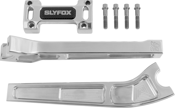 Slyfox Riser 10" Pullback Black 1 1/8" Clamp Sf-1004-10-B