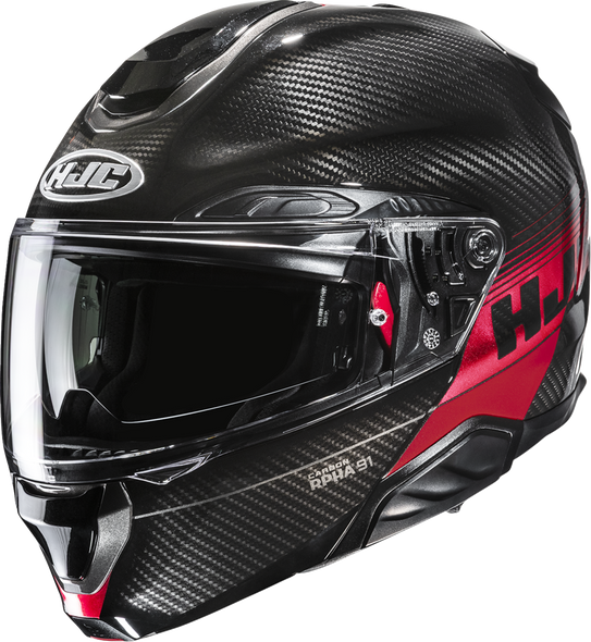 Hjc Helmet Rpha 91 Carbon Elig Mc1 Sm Eb19Nus4201V