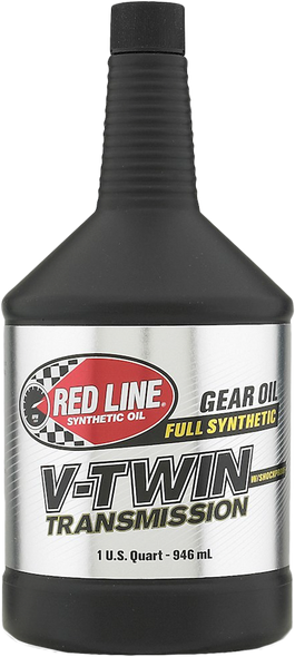 Red Line V-Twin Trans Oil W/ Shockproof 1Qt 42804