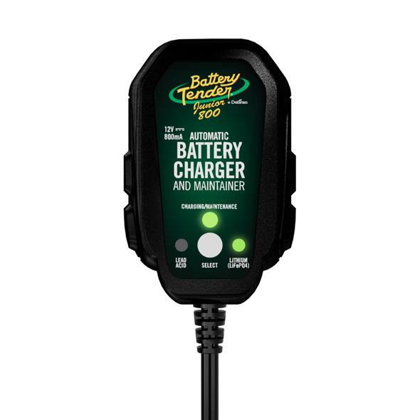 Battery Tender Junior Selectable 12V Charger 022-0199-Dl-Wh