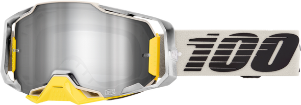 100% Armega Goggle Viggo Mirror Silver Flash Lens 50005-00048
