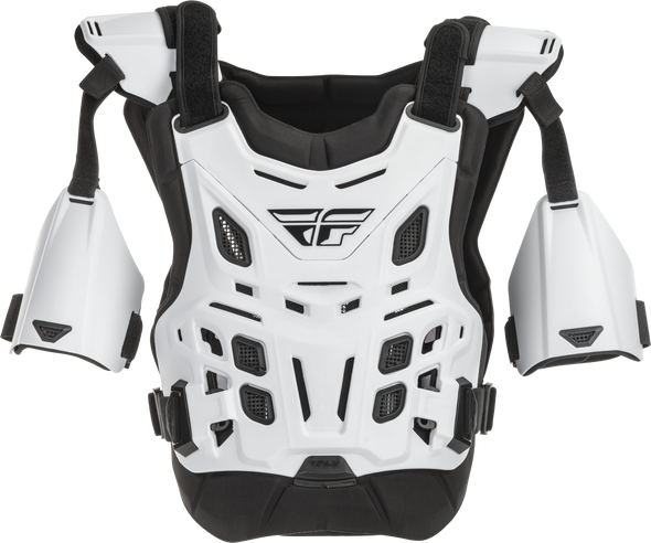 Fly Racing Ce Revel Xl Roost Guard Offroad White Adult 36-16047