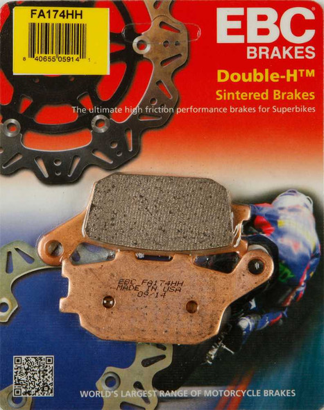 Ebc Brake Pads Fa174Hh