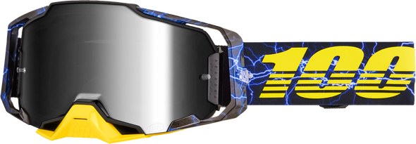100% Armega Goggle Furious Mirror Silver Lens 50005-00046