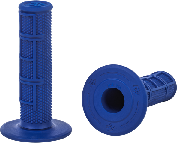 Fire Power Control Mx Standard Grips Blue Half Waffle 24-0223