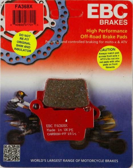 Ebc Brake Pads Fa368X