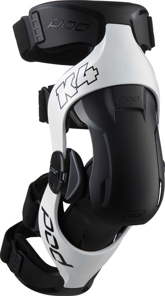 Pod K4 V2.0 Knee Brace (Pr) Wht/Blk - M/L K4024-058-Md/Lg