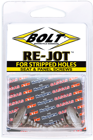 Bolt Euro Re-Jot  Seat/Panel Screws For Stripped Holes In Plastics Rejot-Shs