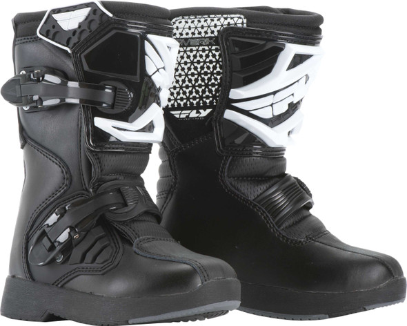 Fly Racing Youth Maverik Mini Boots Black Sz Y13 364-55099