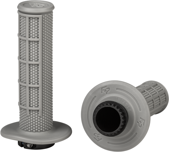 Fire Power Control Mx Lock-On Grips Light Grey (Soft) Half Waffle 24-0203