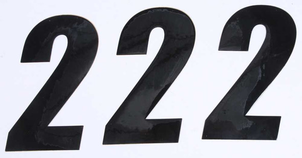 D-Cor Number 2 Black 6" 3/Pk 45-26-2