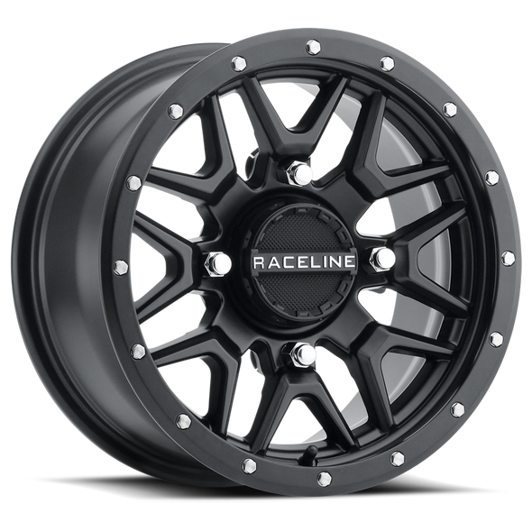 Raceline Krank Wheel 14X7 4/156 5+2 (+10Mm) Black A94B-47056+10