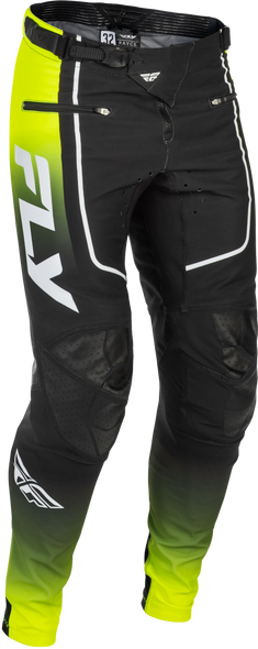 Fly Racing Rayce Bicycle Pants Lime/Black/White Sz 32 379-06332