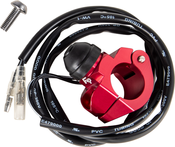 Fire Power Kill Switch Single Bolt Clamp Red Ks-02 Red