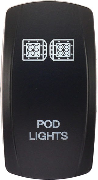 Xtc Power Products Dash Switch Rocker Face Pod Ligghts Sw00-00107039