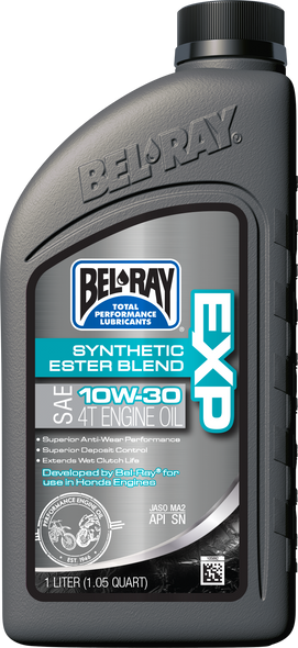 Bel-Ray Exp Syn Ester Blend Engine Oil 4T 10W30 1L 300894150160