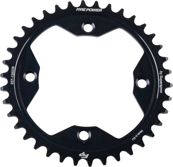 Fire Power Rear Sprocket Steel 38T Blk Fps-1350-38-Blk