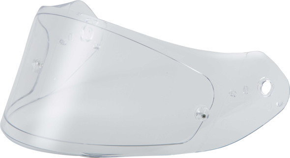 Scorpion Exo R2000/R710/R410 Pinlock Race Shield Clear W/Tear-Off Posts 52-527-50