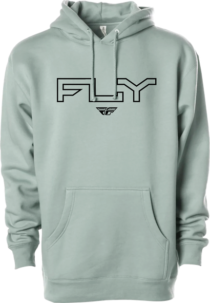 Fly Racing Fly Edge Hoodie Dusty Sage Lg 354-0306L