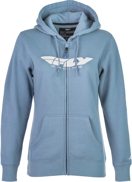 Fly Racing Women'S Fly Corporate Zip Up Light Blue Xl 358-0063X
