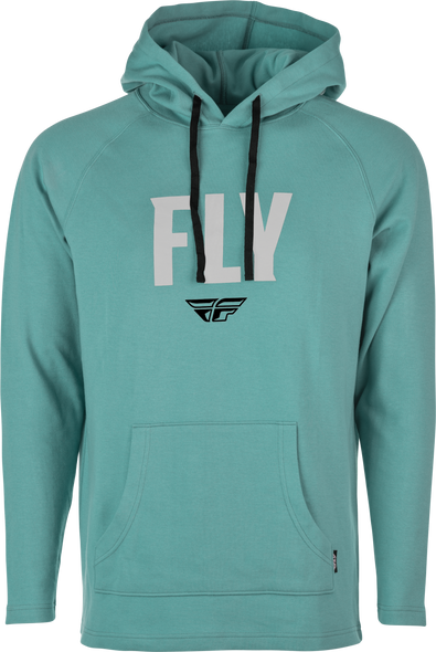 Fly Racing Fly Weekender Pullover Hoodie Sea Green/Grey Md 354-0011M