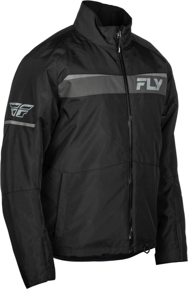 Fly Racing Aurora Jacket Black/Grey Sm 470-4125S